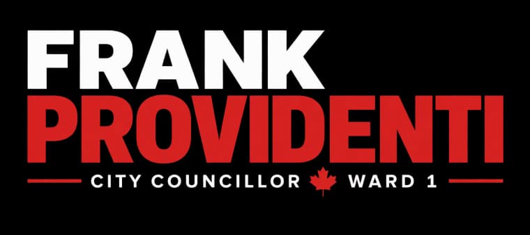 Frank Providenti — City Councillor, Ward 1