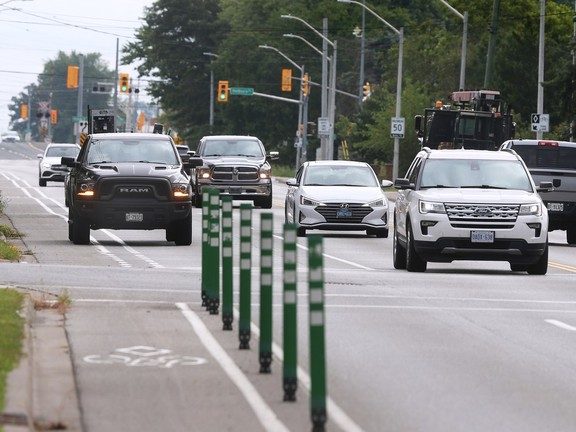 Traffic on a Ward 1 street